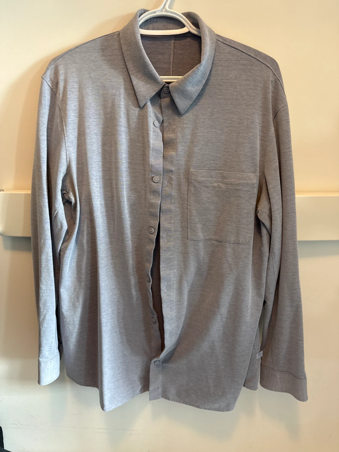 Lululemon Men’s Commission Long-Sleeve Shirt Pocket Large