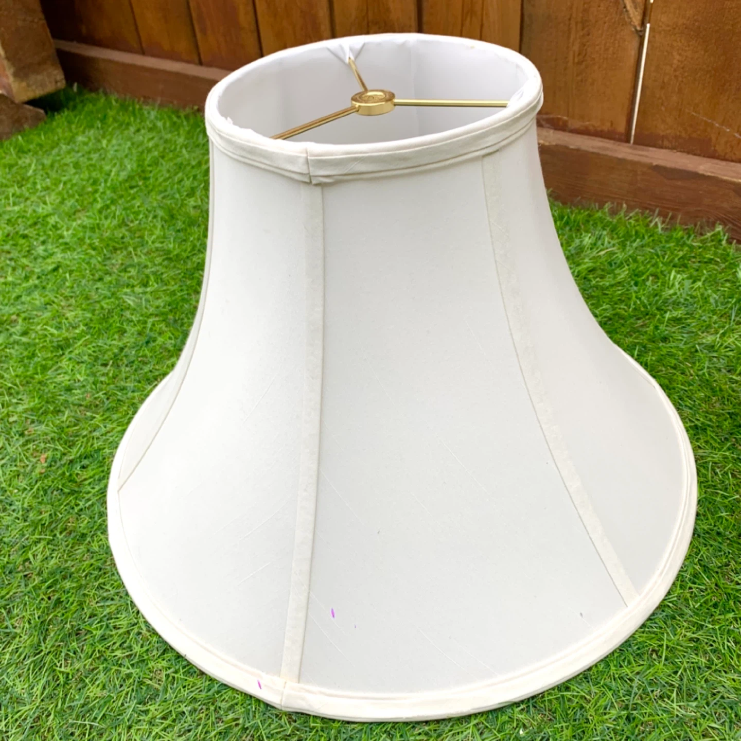Lamp Shade White Bell Shade Lighting Home Decor Replacement