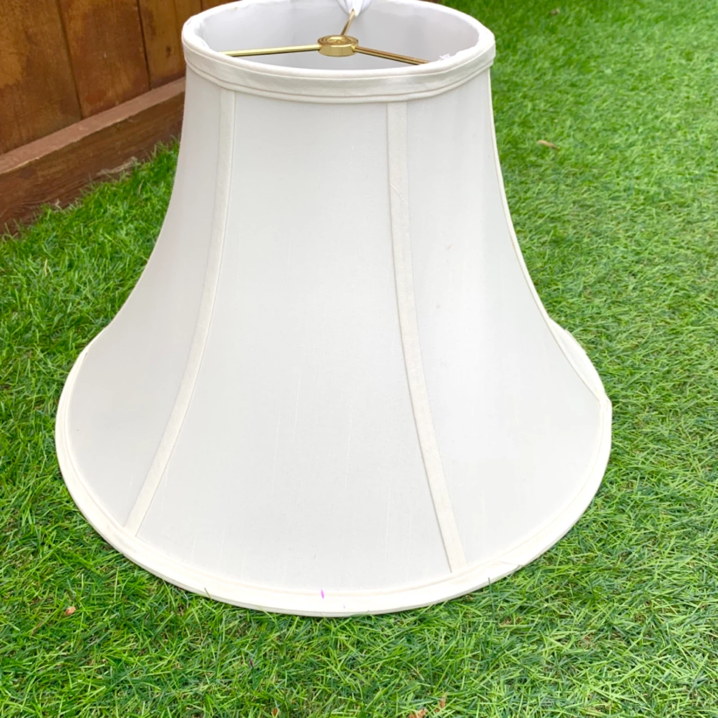 Lamp Shade White Bell Shade Lighting Home Decor Replacement - photo 4