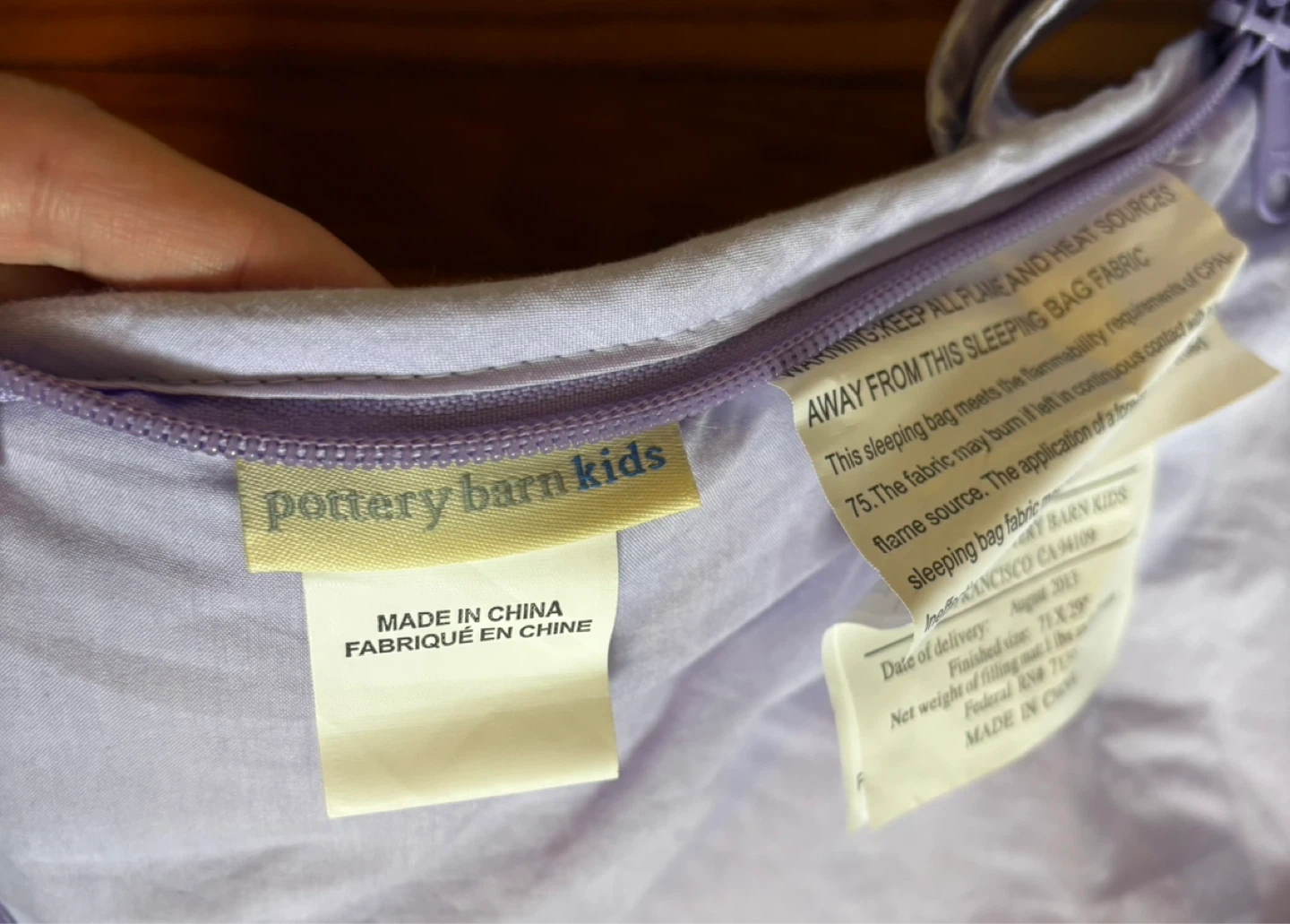 Pottery Barn Kids Shaggy Head Sleeping Bag - photo 5