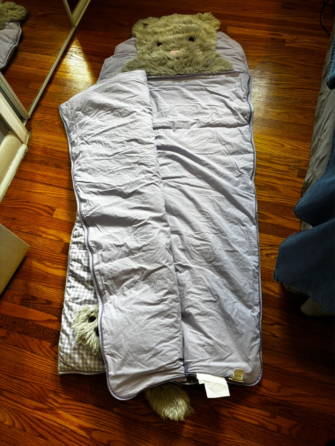 Pottery Barn Kids Shaggy Head Sleeping Bag - photo 4