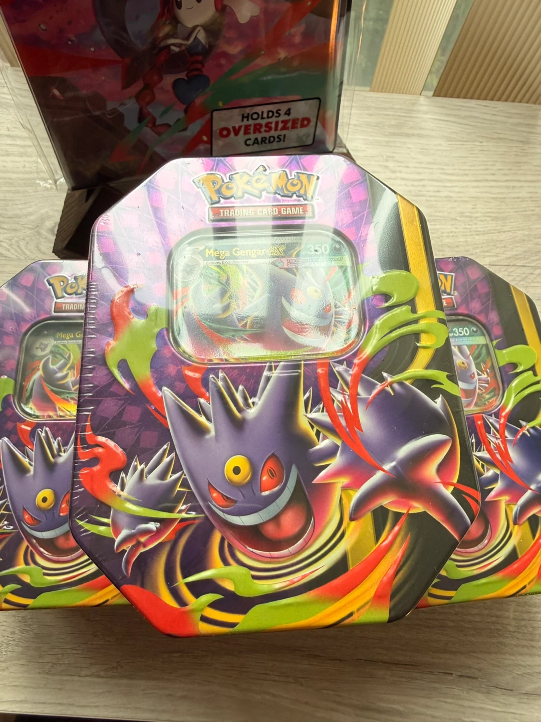Pokémon Mega Gengar EX Tin (Sealed) – Bundle Deal Available