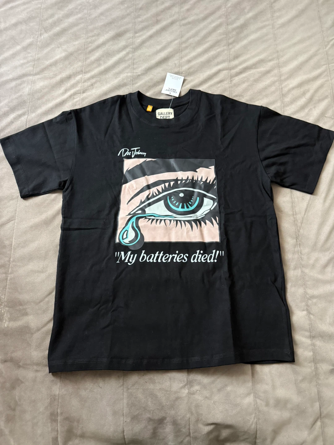 Gallery Dept. Black T-Shirt Size M