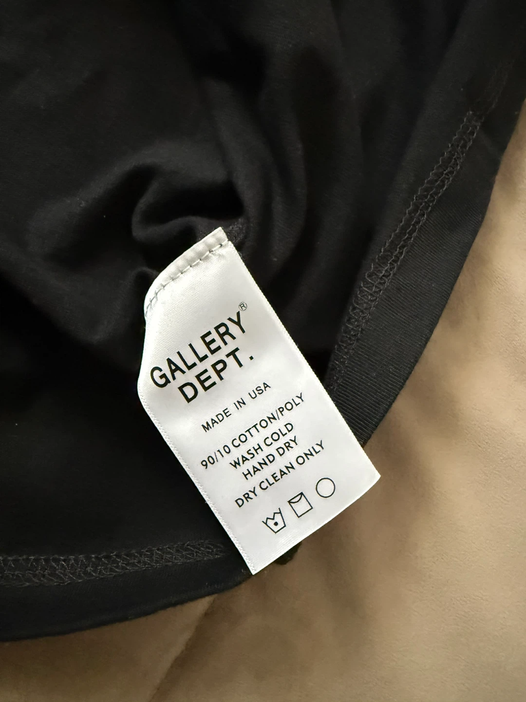Gallery Dept. Black T-Shirt Size M - photo 4