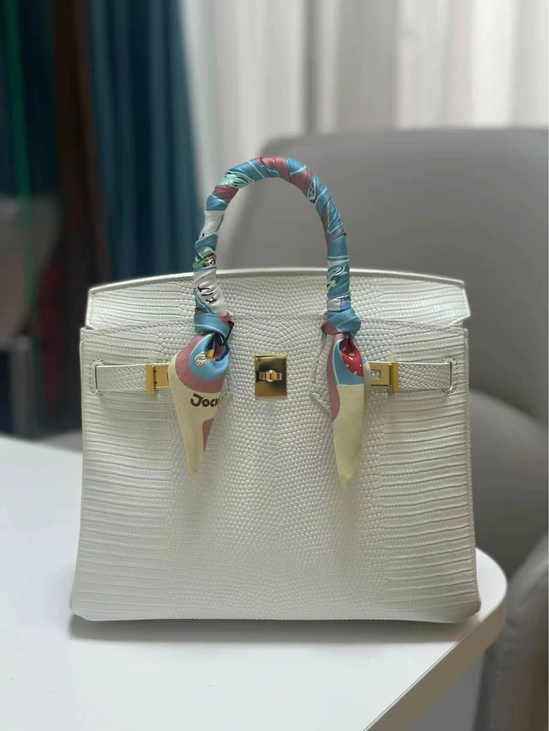Designer Handbags - Pink, White, Blue & Black - photo 4