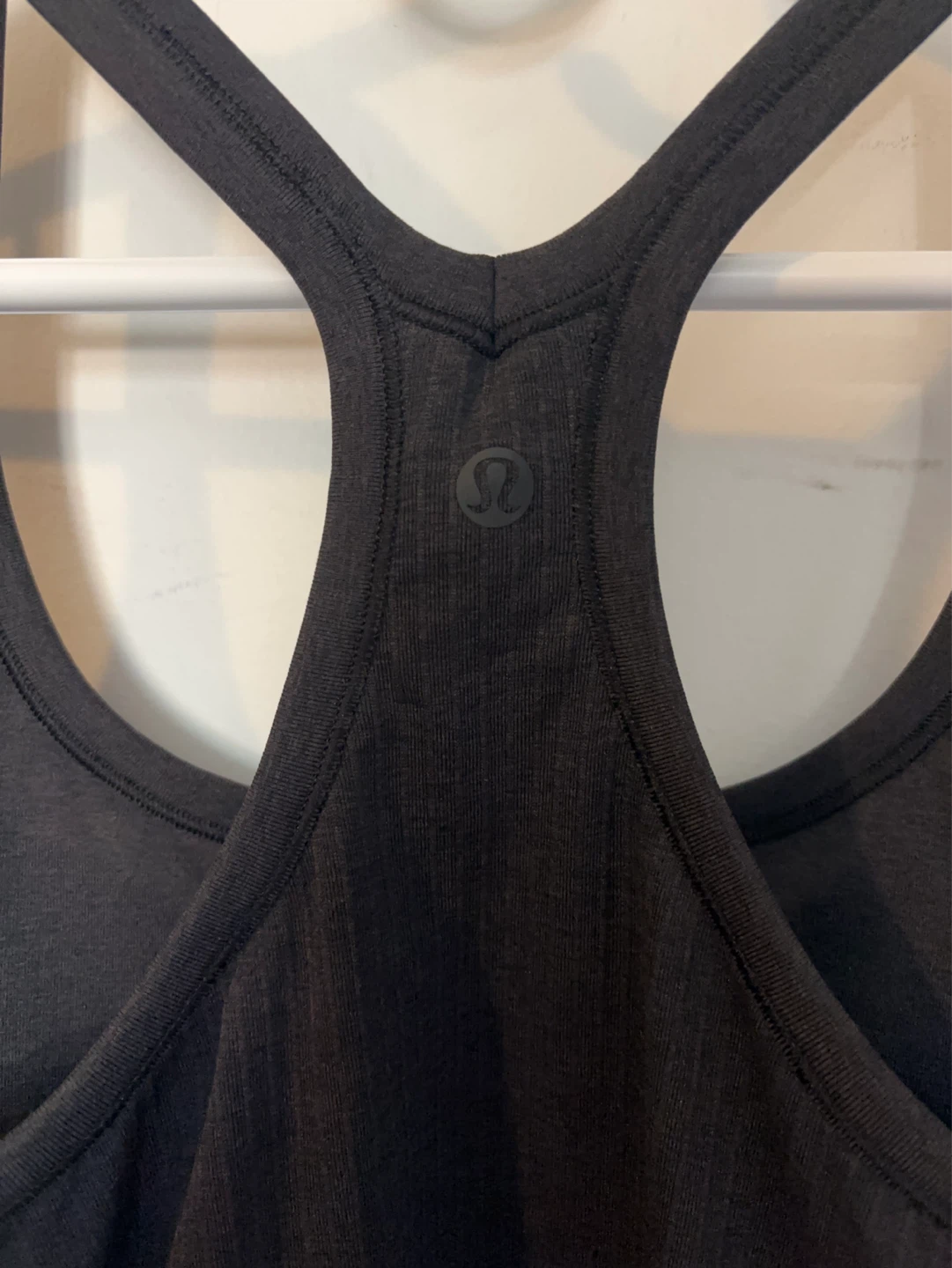 Lululemon Black Ribbed Tank Top Size 12 - photo 3