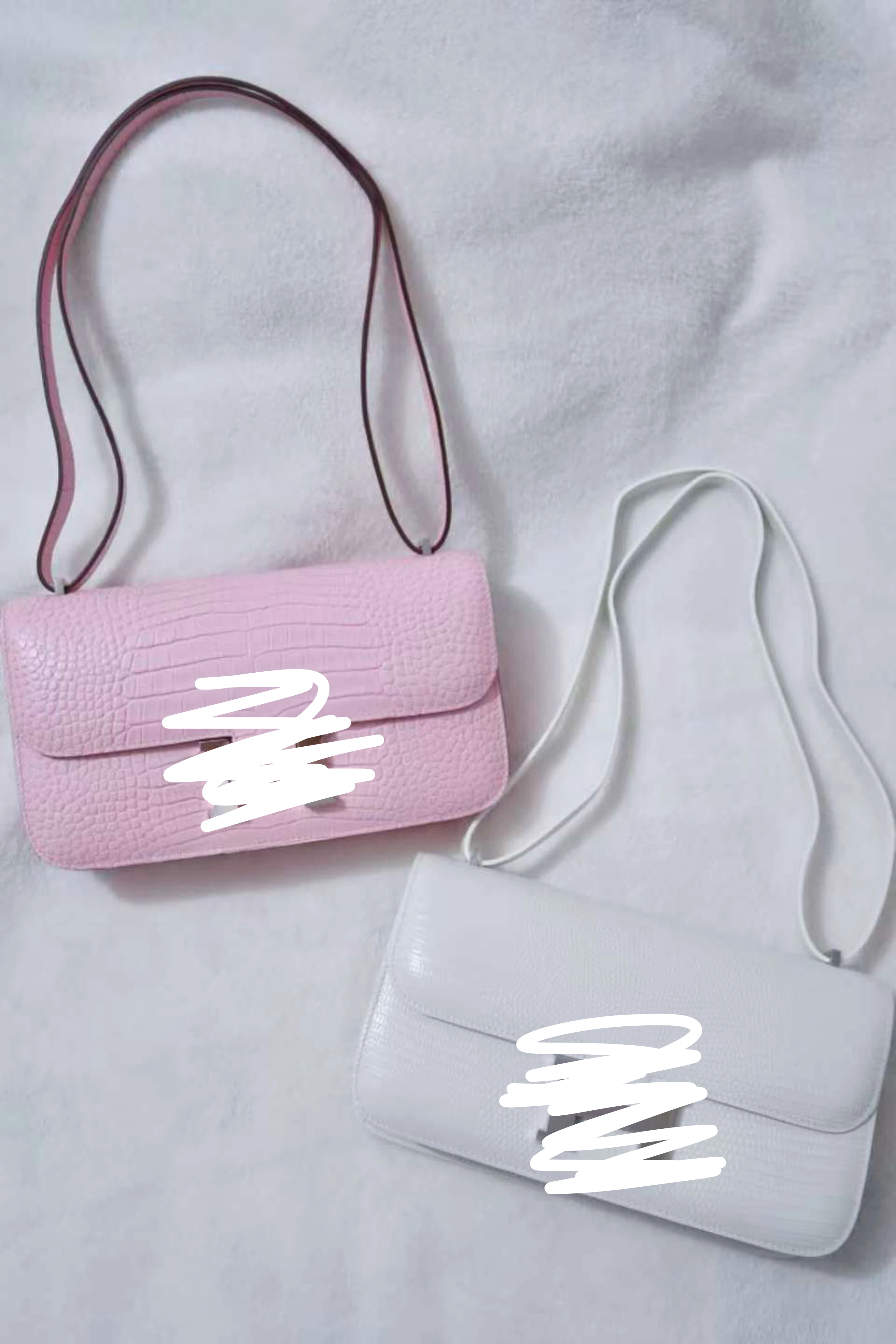 Designer Handbags - Pink, White, Blue & Black - photo 2