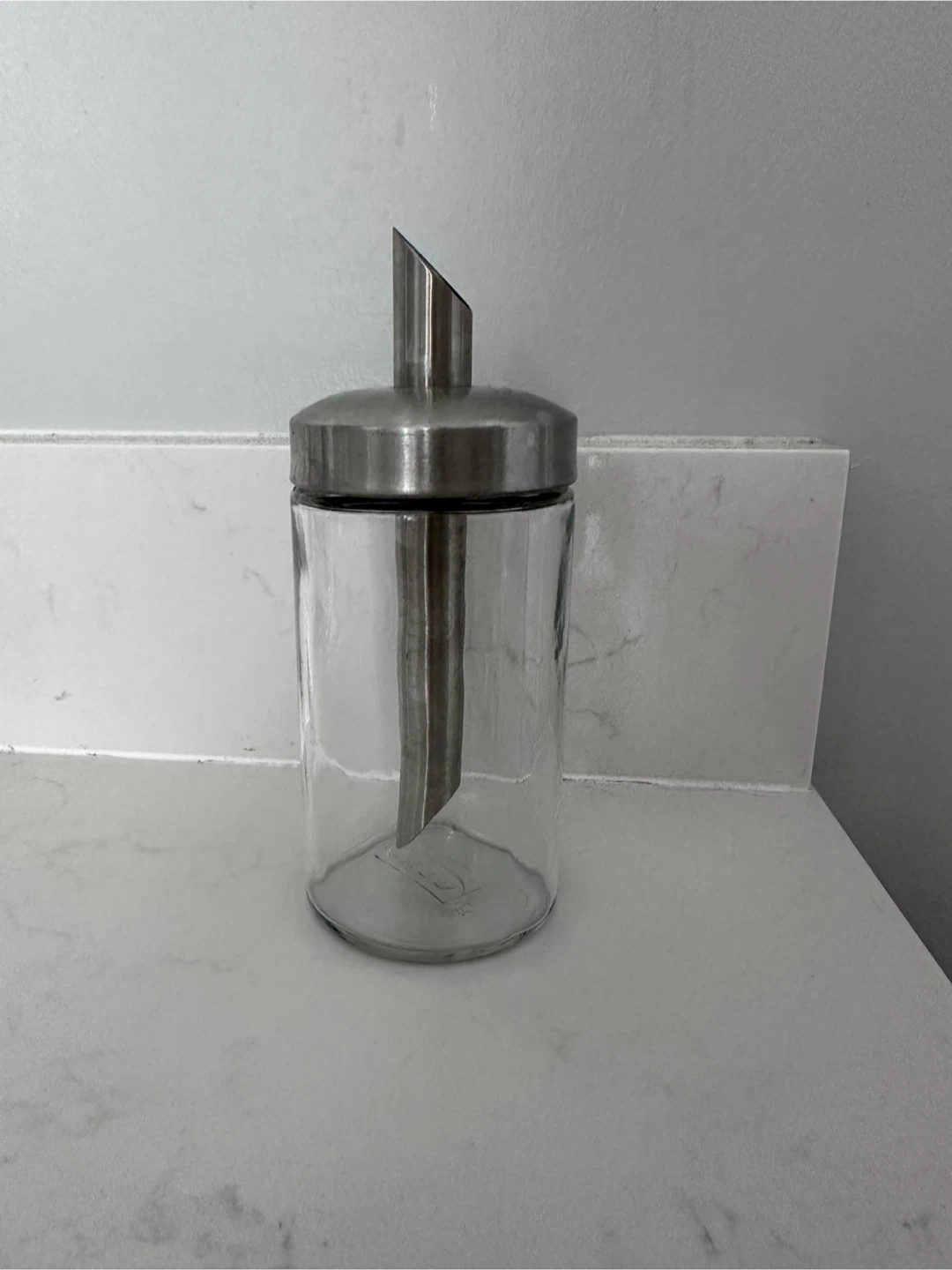 IKEA Glass Sugar Dispenser