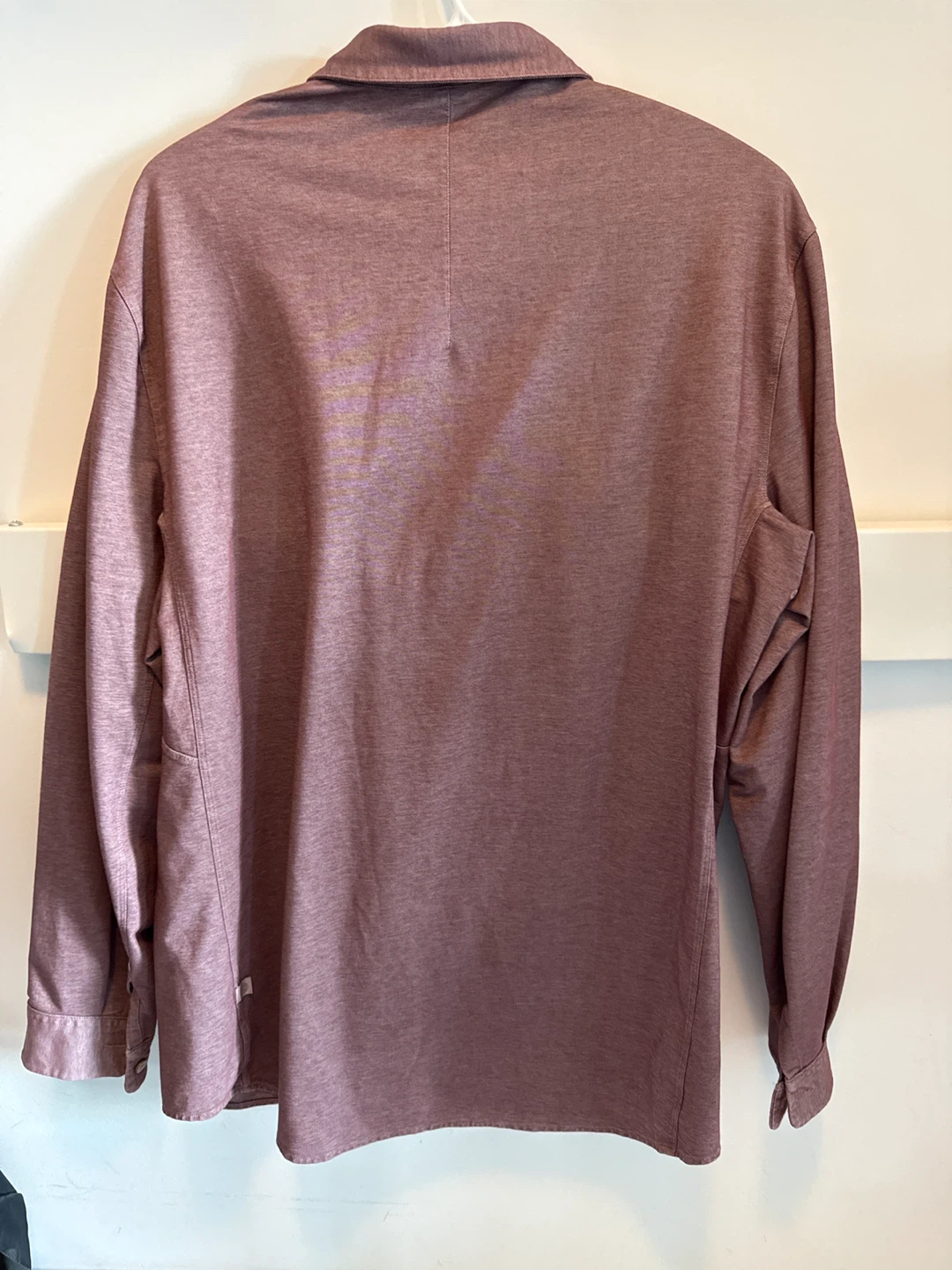 Lululemon Men’s Commission Long-Sleeve Shirt Large - Red - photo 2