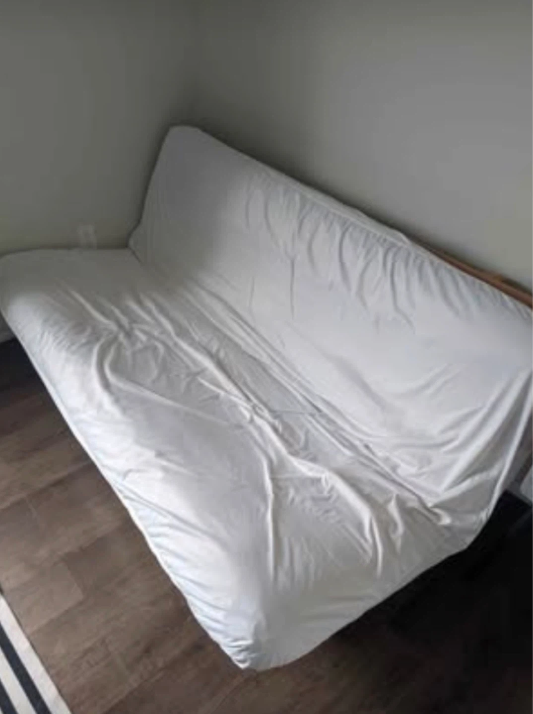 Futon Sofa Bed with Wooden Frame