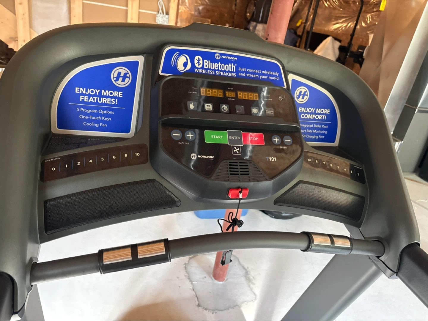 Horizon 2.5HP Ultra Quiet Motor Treadmill - photo 4