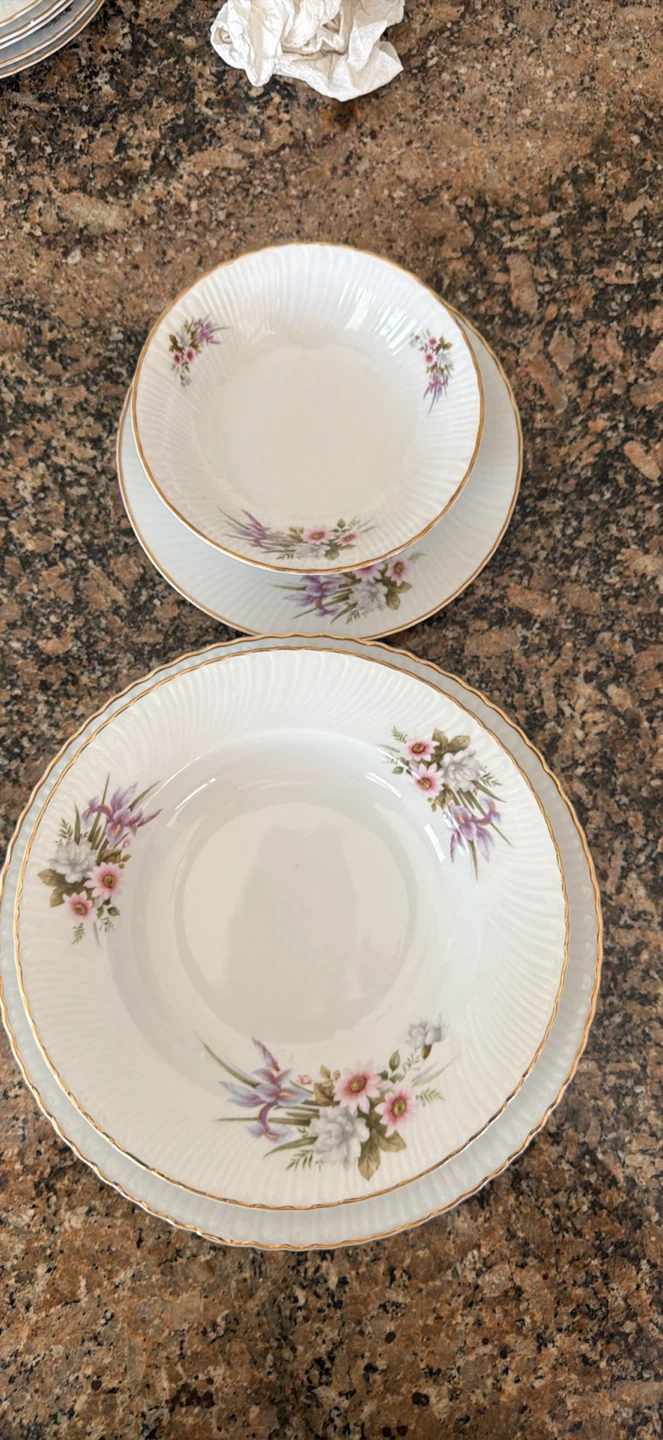 Regent Fine China Floral Dinnerware Set