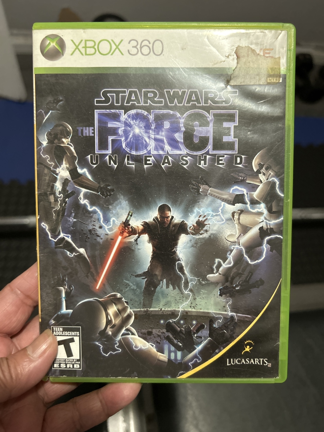 Xbox 360 Star Wars The Force Unleashed Game