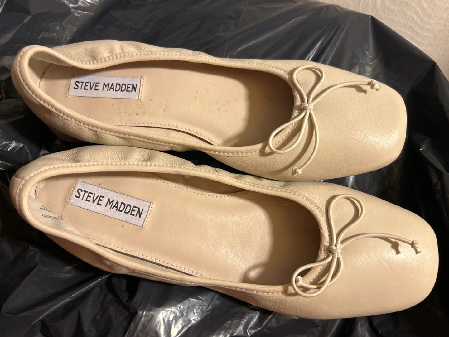 Steve Madden Women's Ballet Flats Beige Size 7