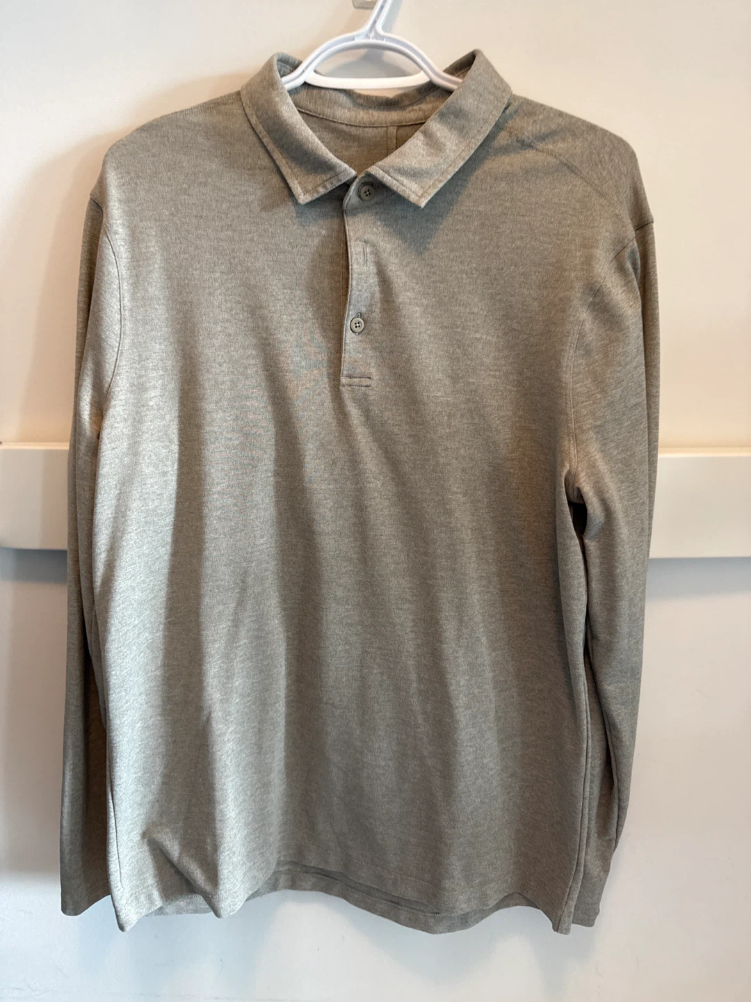 Lululemon Men’s Evolution Long-Sleeve Polo Shirt Large