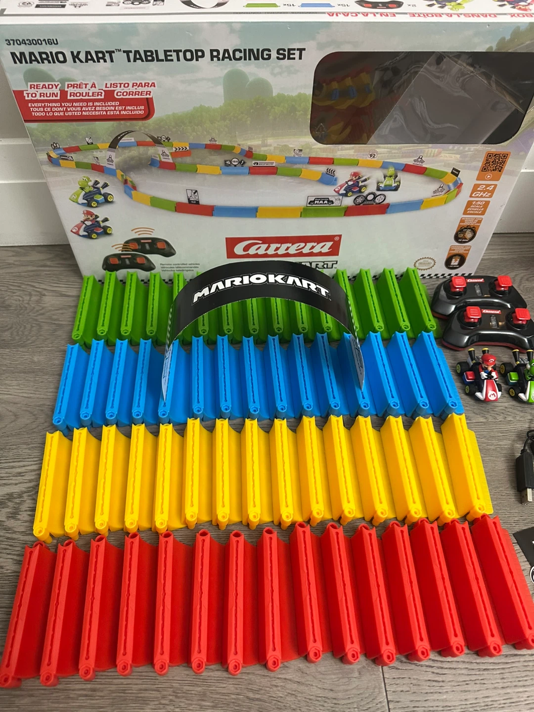 Carrera Mario Kart Tabletop Racing Set (OPEN BOX) - photo 2