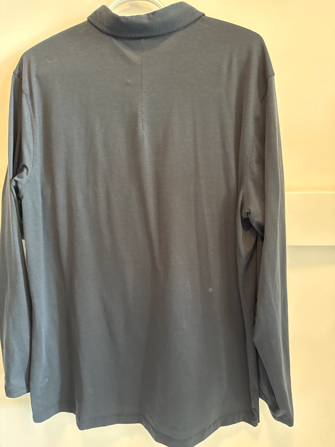 Lululemon Men’s Evolution Long-Sleeve Polo Shirt Large - Navy - photo 2
