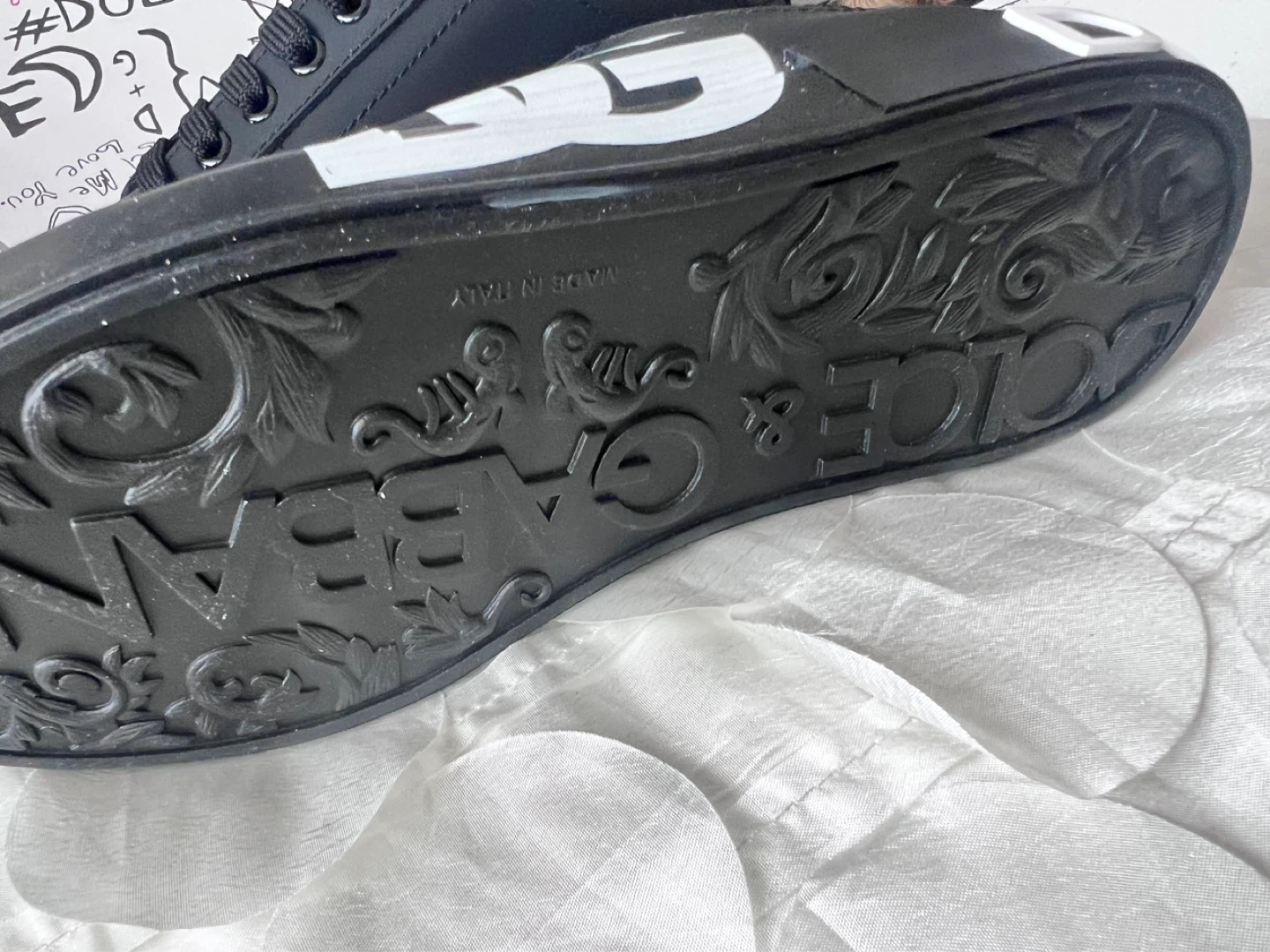 Dolce & Gabbana inspired Black Sneakers - photo 4