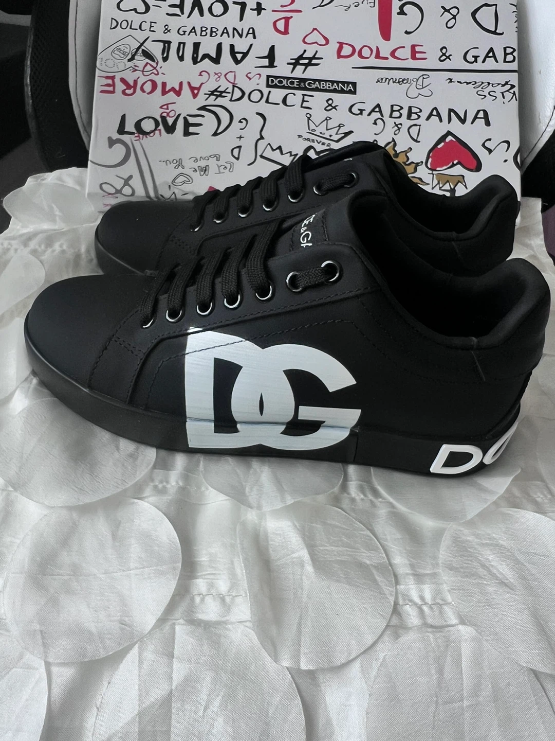 Dolce & Gabbana inspired Black Sneakers - photo 3