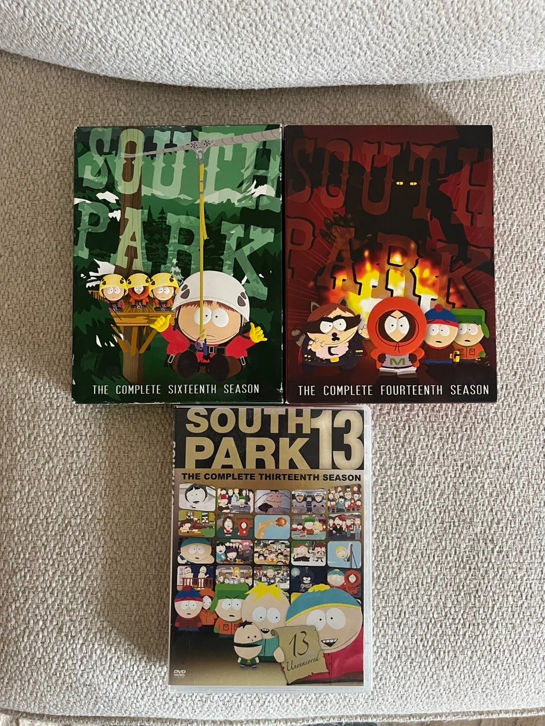 South Park dvds