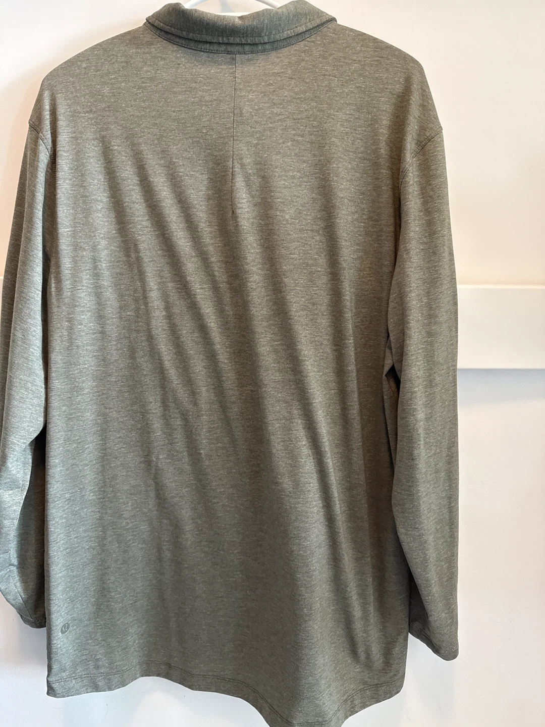 Lululemon Men’s Evolution Long-Sleeve Polo Shirt Large - Green - photo 2