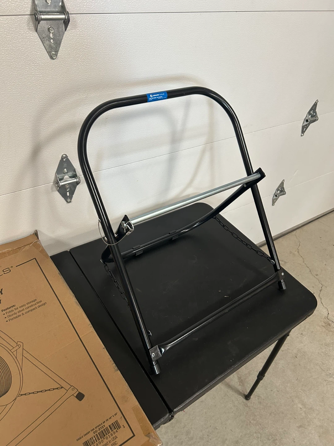 Jonard Tools Steel Cable Caddy 21 inch Wide 100 lb Capacity - photo 2