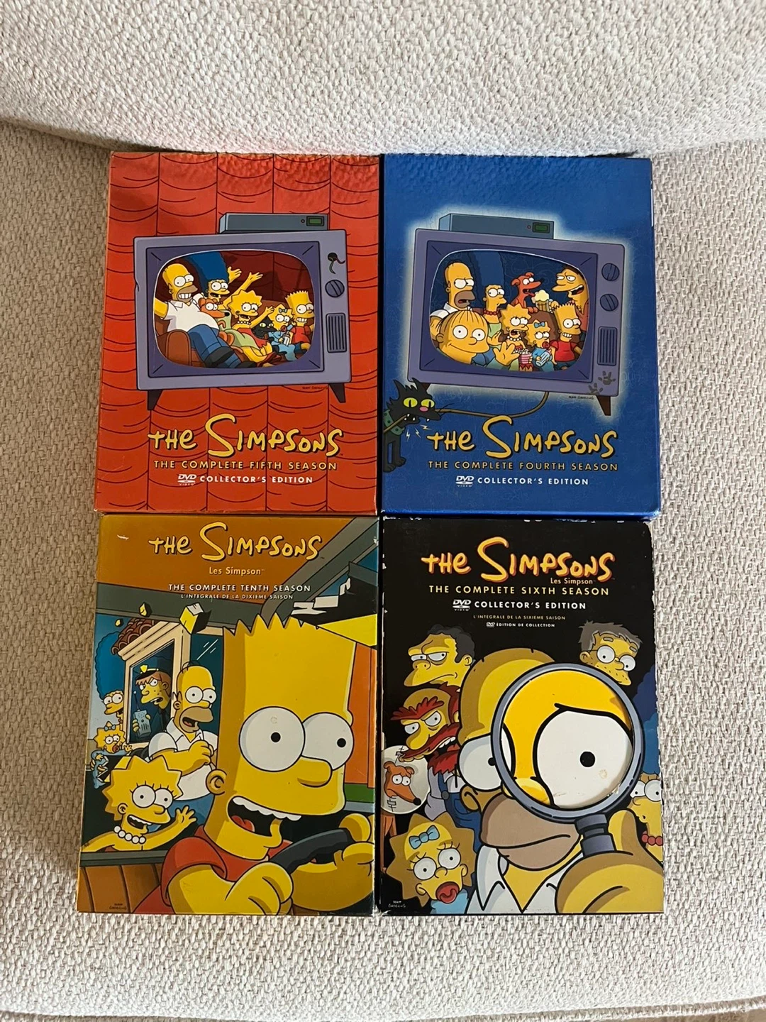 Simpsons DVDs