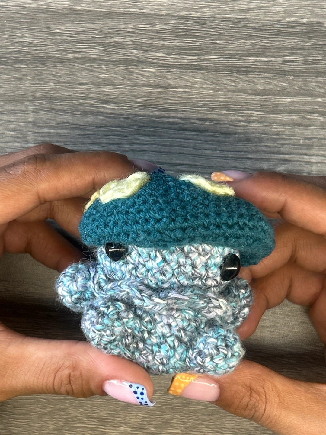 Crocheted Mushroom Plushie - photo 4