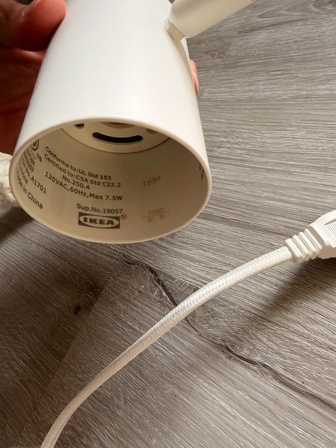 IKEA White Desk Lamp - photo 3