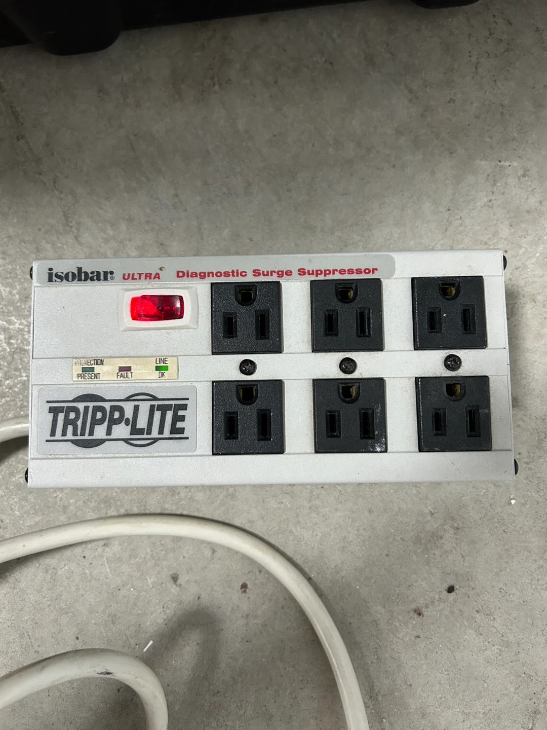 Tripp Lite Isobar Ultra Diagnostic Surge Suppressor