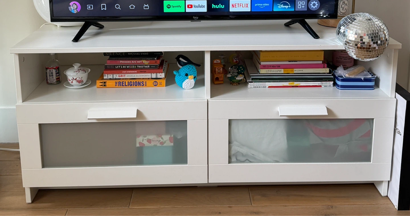 IKEA BRIMNES White Media Console