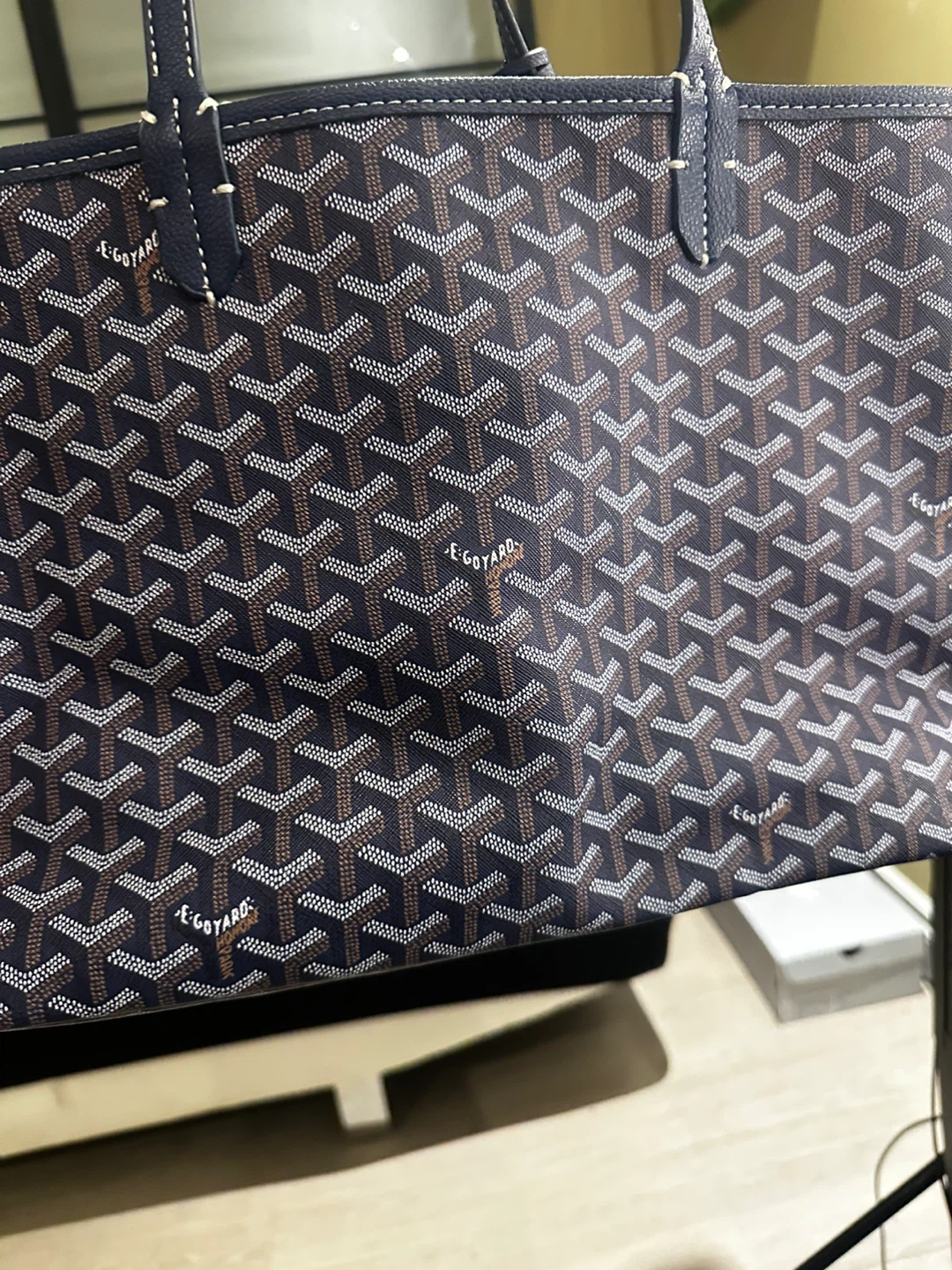 Goyard Tote Bag with Pouch - photo 3