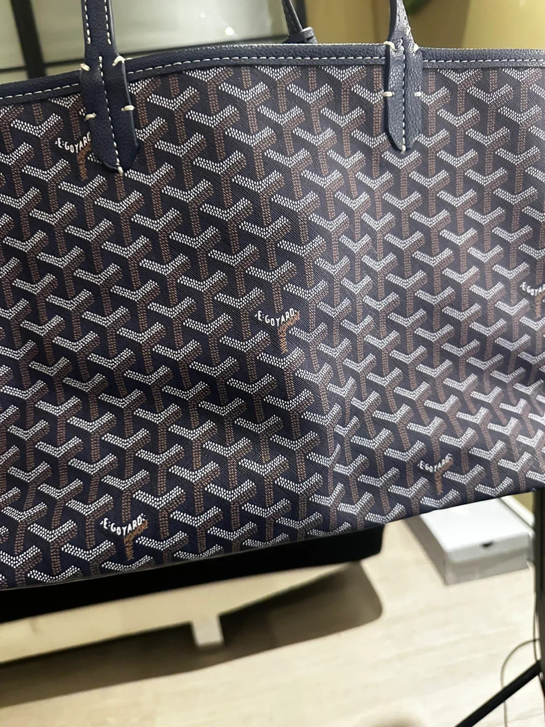 Goyard Tote Bag with Pouch - photo 3