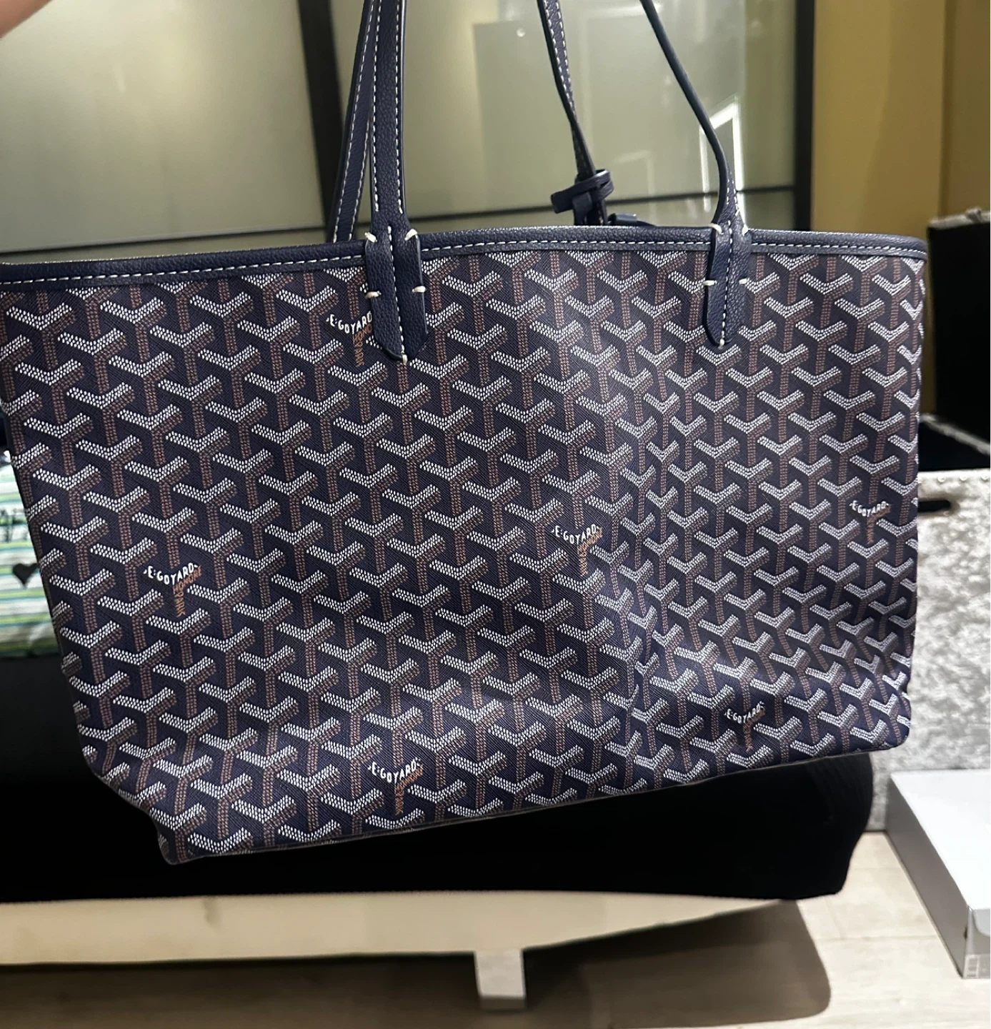 Goyard Tote Bag with Pouch - photo 2