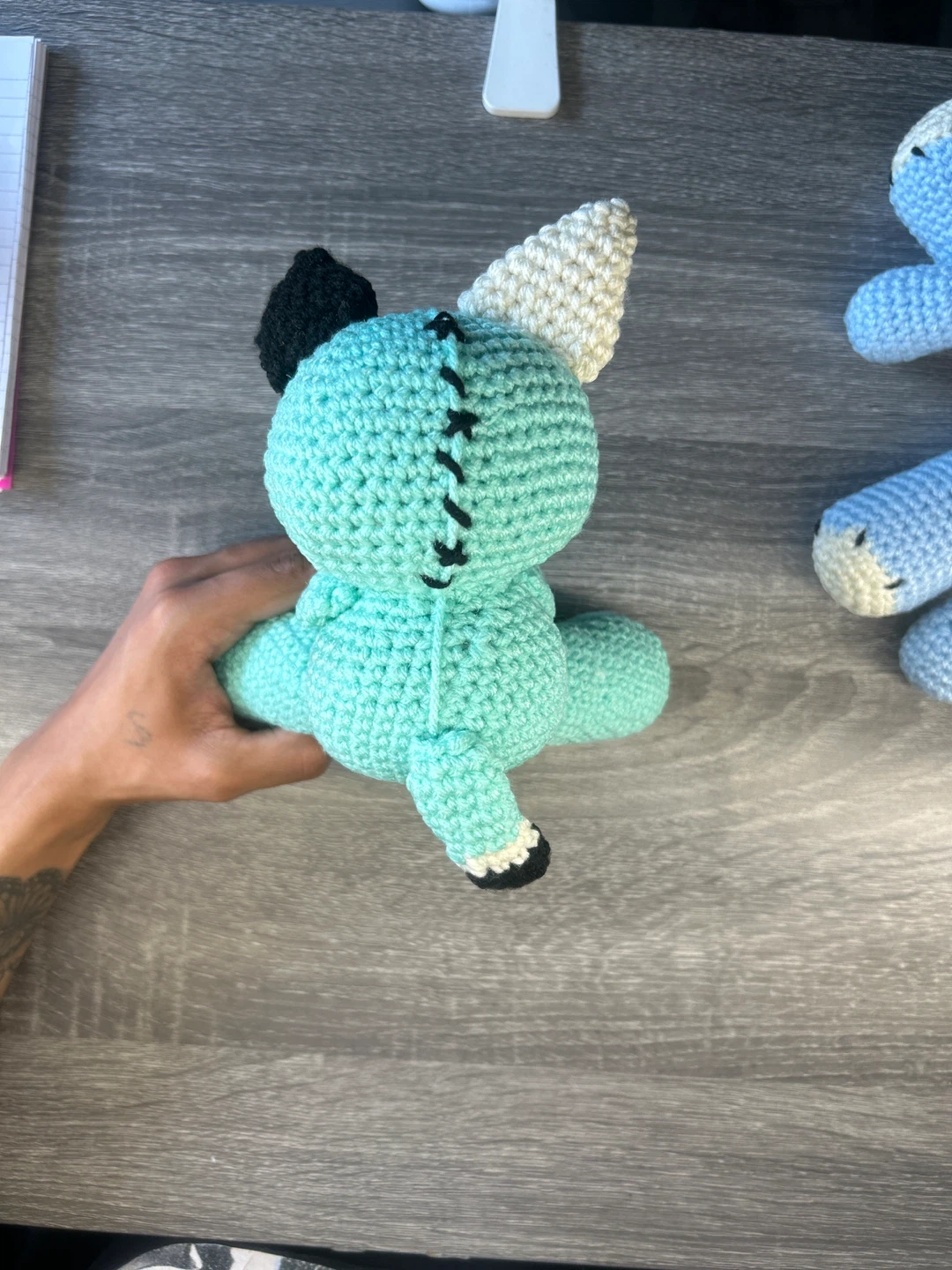 Handmade Crocheted Plush Doll - photo 3