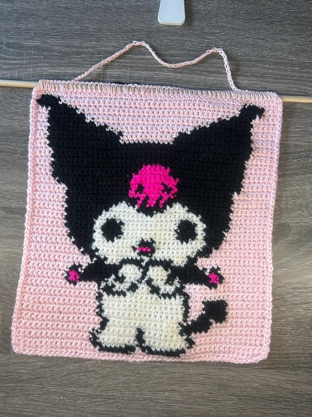 Crocheted Wall Hanging Art