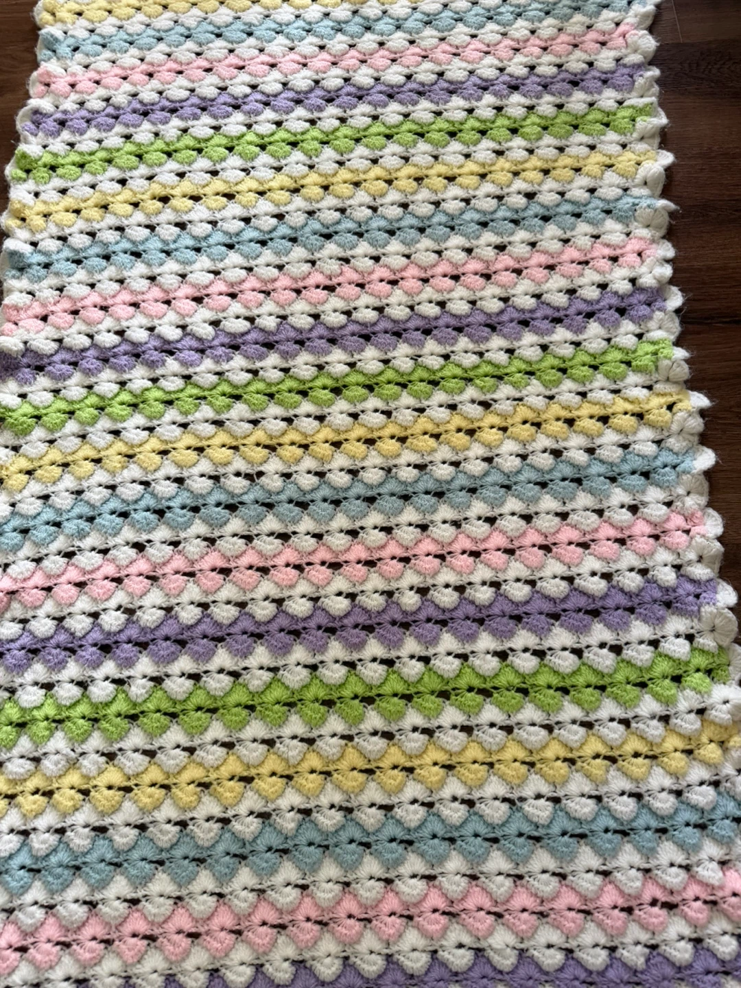 Handmade Crochet Baby Blanket - photo 4