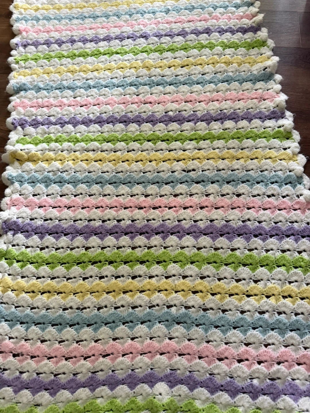 Handmade Crochet Baby Blanket - photo 2