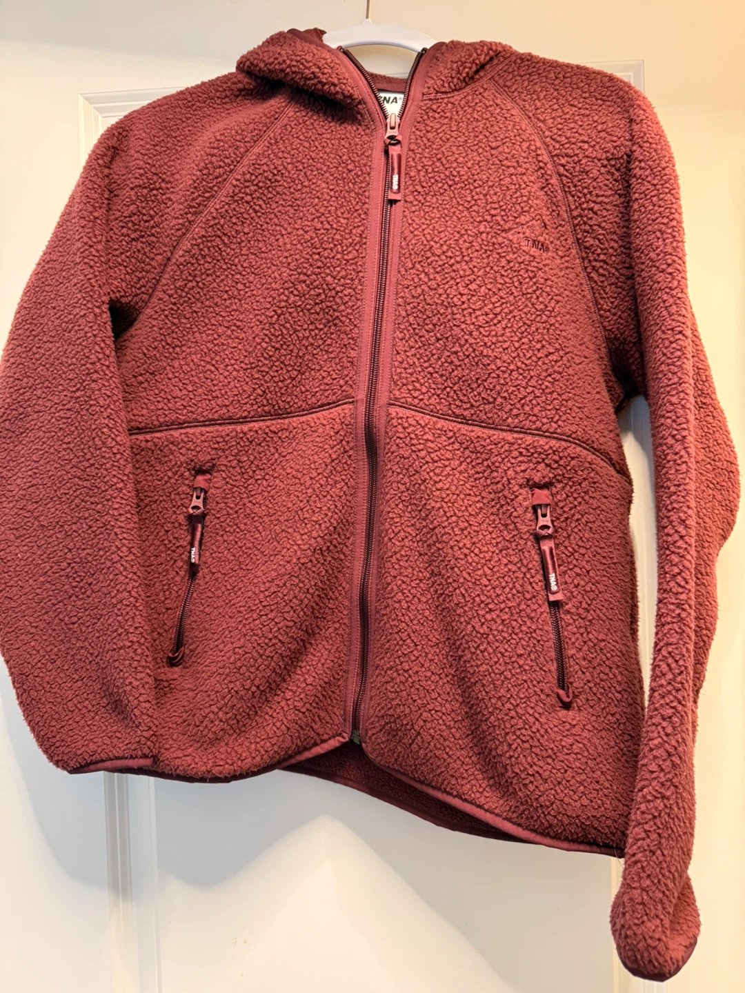 TNA by Aritzia Fleece Hooded Jacket