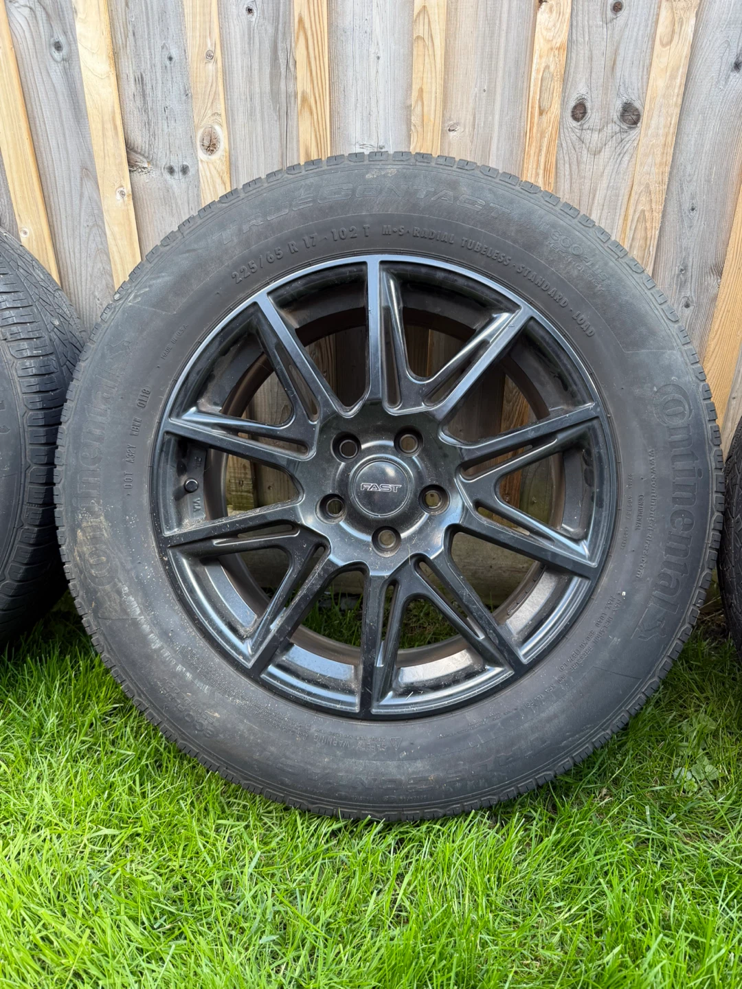 Set of 4 FAST WHEEL rims