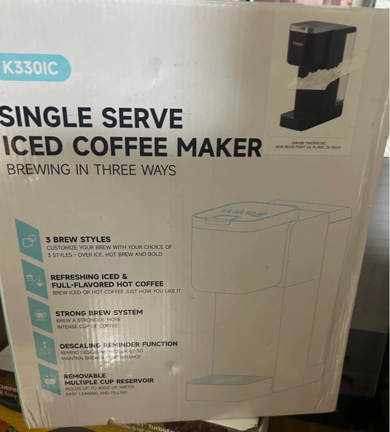 TastyStyle Single Serve Iced Coffee Maker New - photo 4