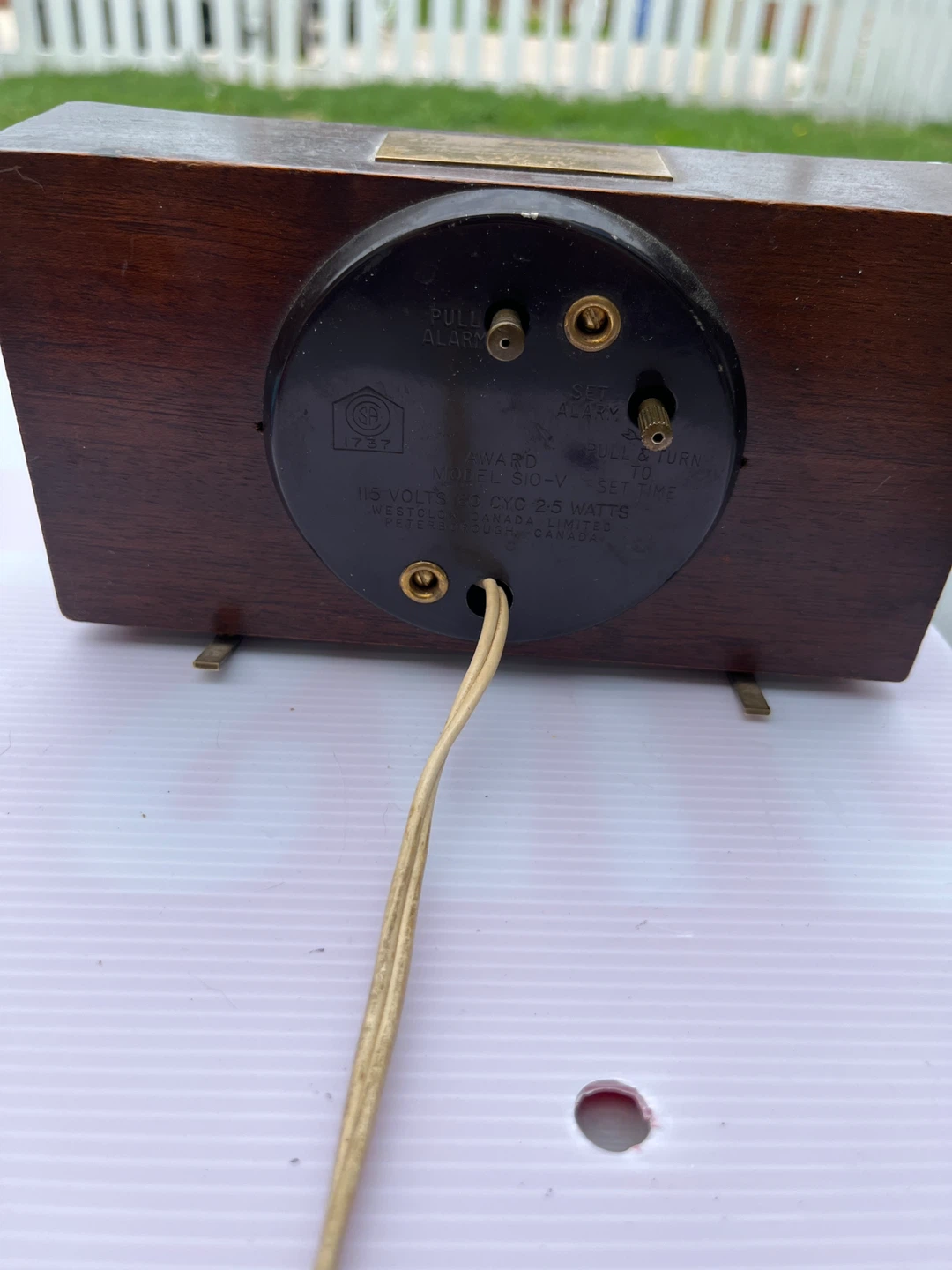 Vintage Westclox Electric Alarm Clock - photo 2