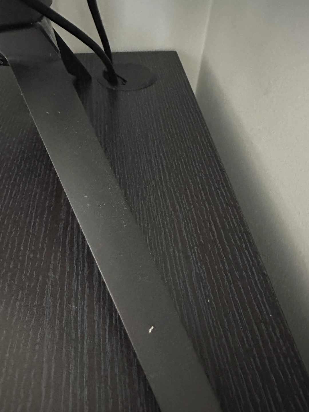 Black L-Shaped Corner Desk - photo 4