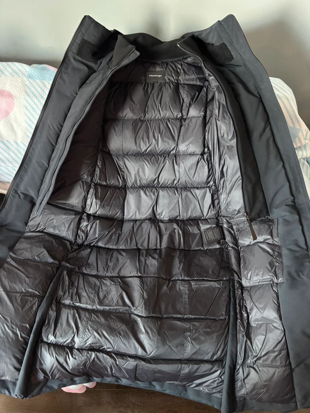 Mackage Black Long Down Puffer Coat - photo 3