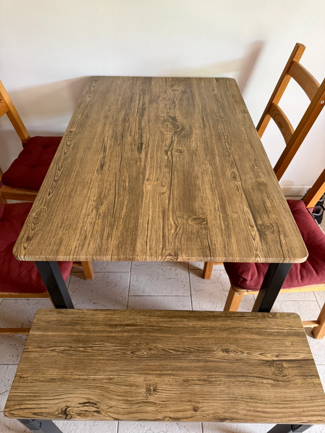Dining Table and Bench Set - photo 2