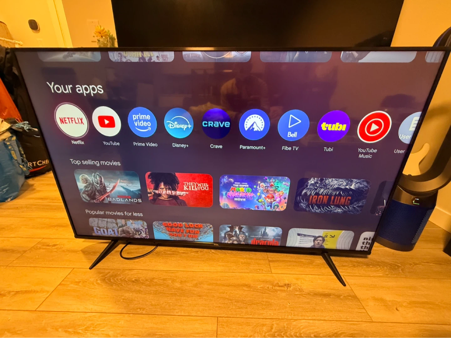 TCL 65-inch 4K UHD HDR Google TV