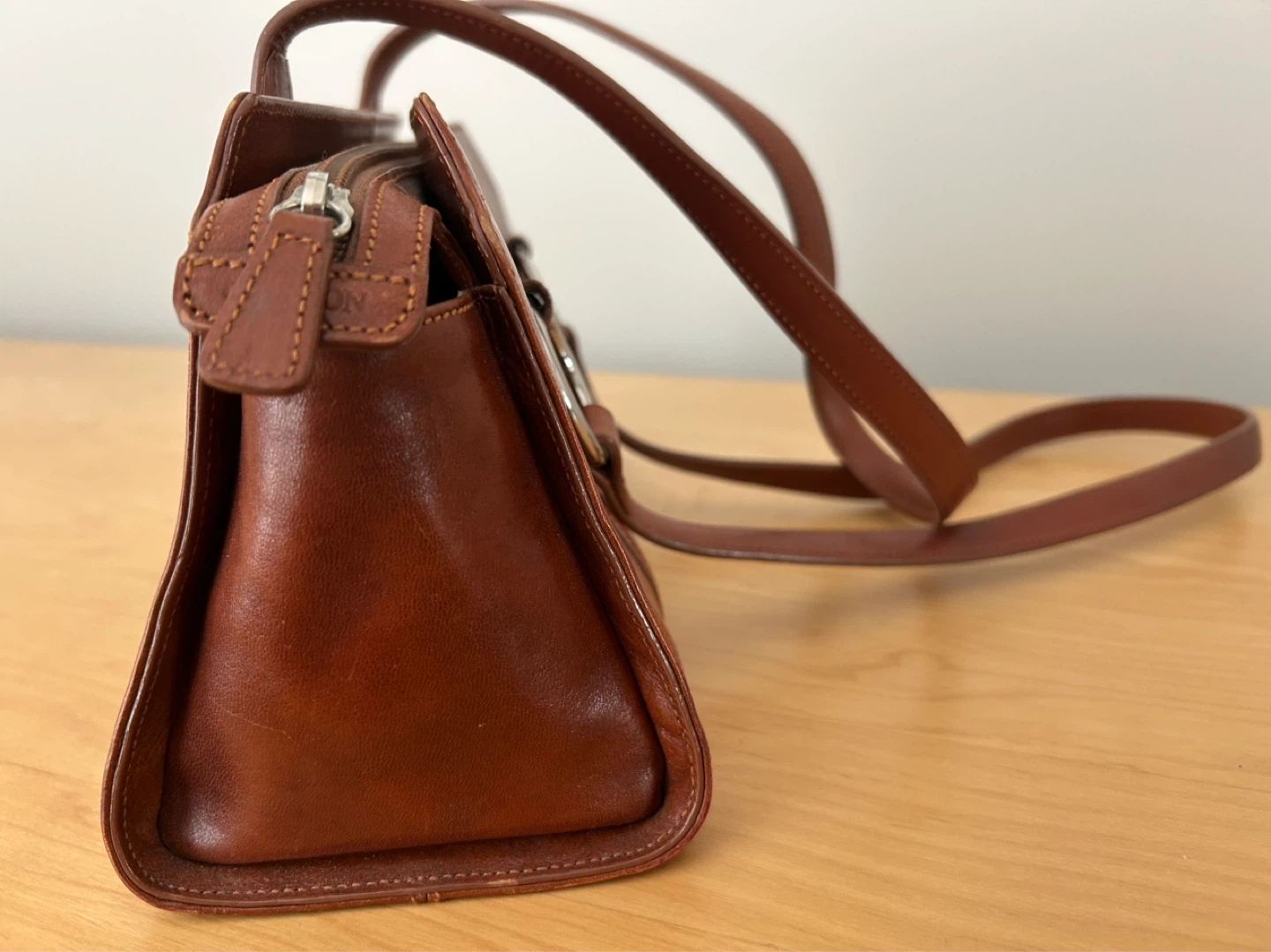 OROTON  brown leather bag. - photo 2