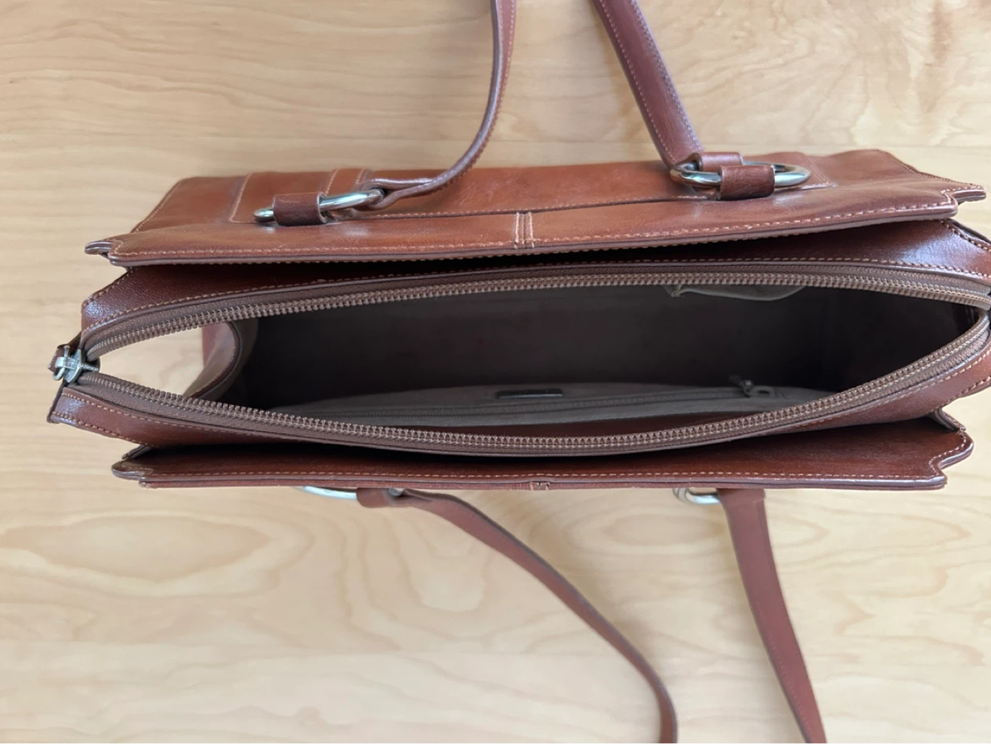 OROTON  brown leather bag. - photo 4