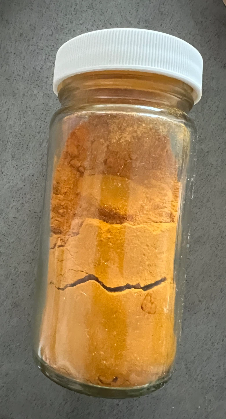 Turmeric Powder in Jar