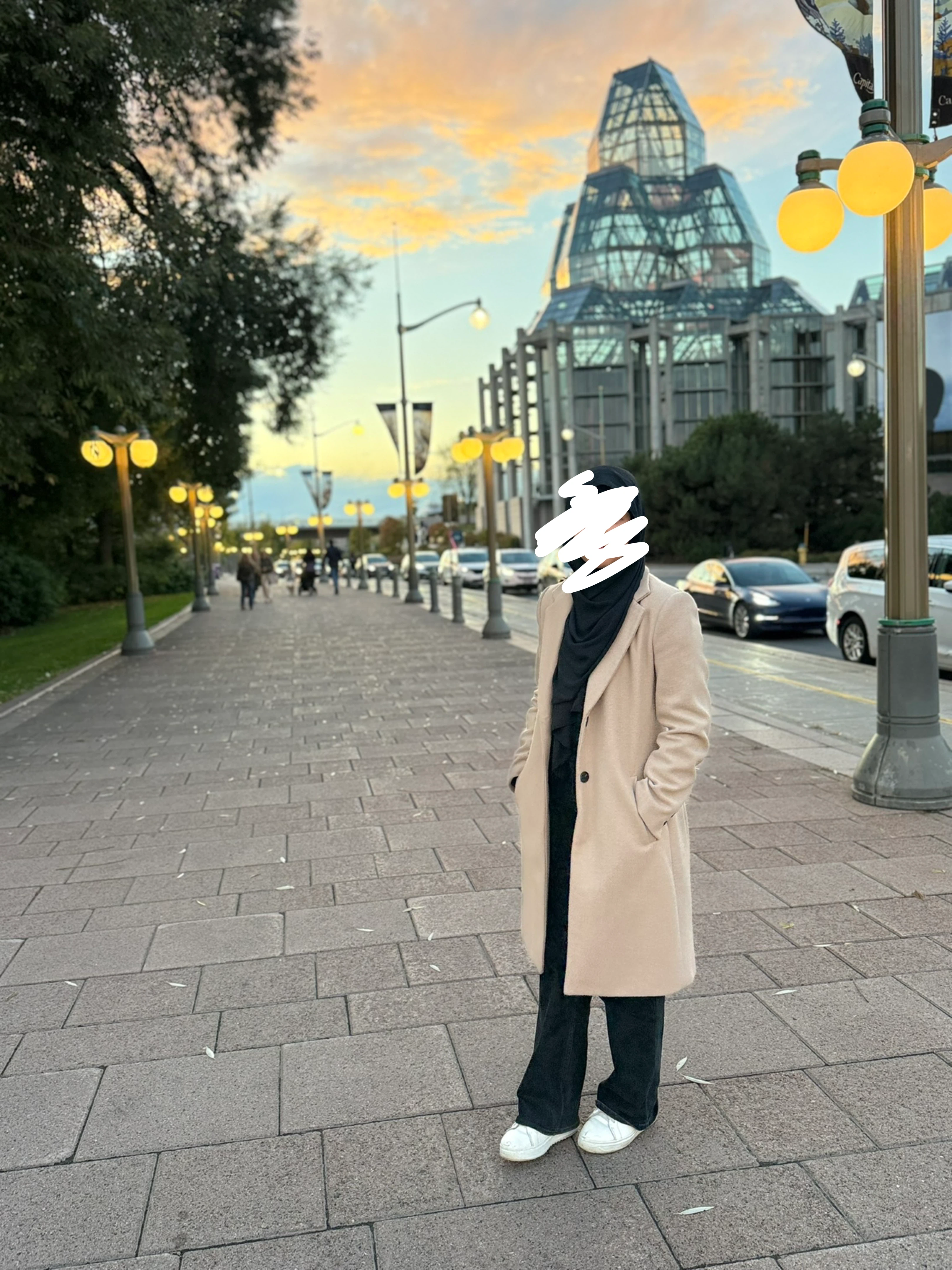 Women's Beige Wool Blend Coat - photo 3